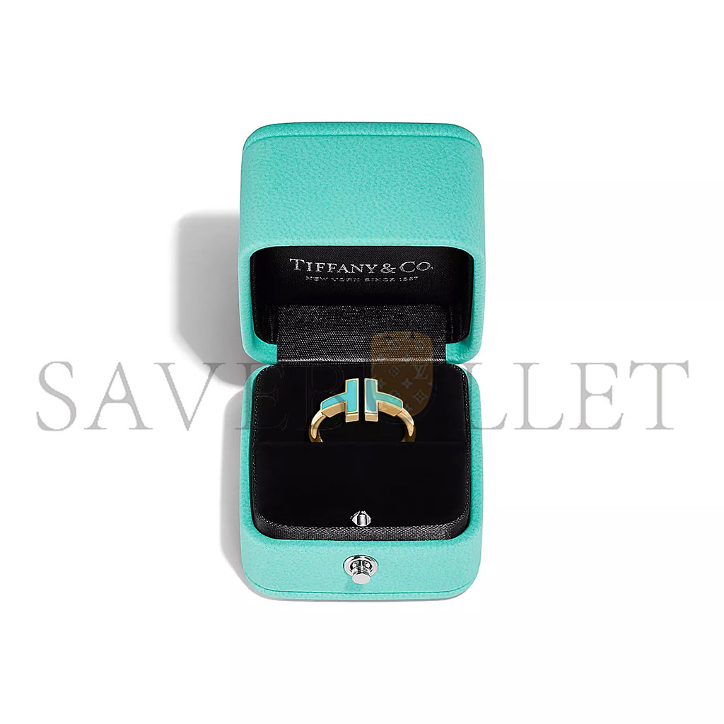 TIFFANY T TURQUOISE WIRE RING 64027700